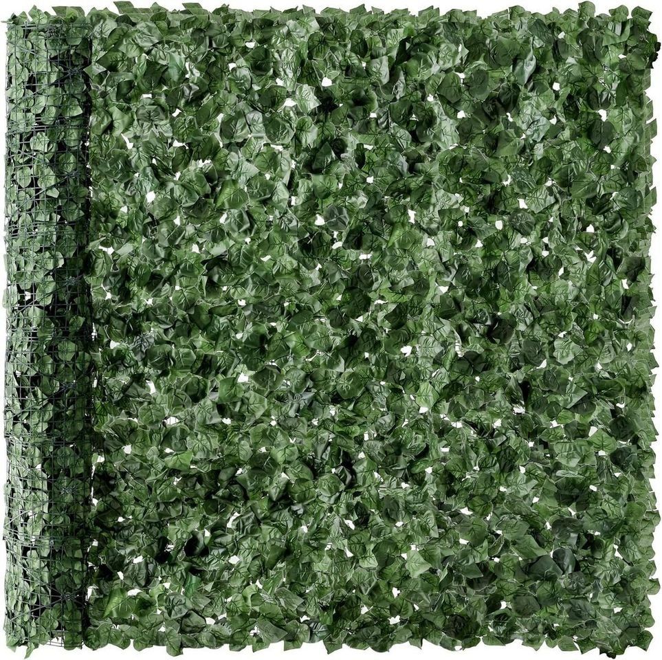 96x72-inch Artificial Ivy Leaf Leaves and Vine Privacy Fence Wall Screen