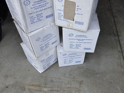 coveralls medium 150 total very leightweight