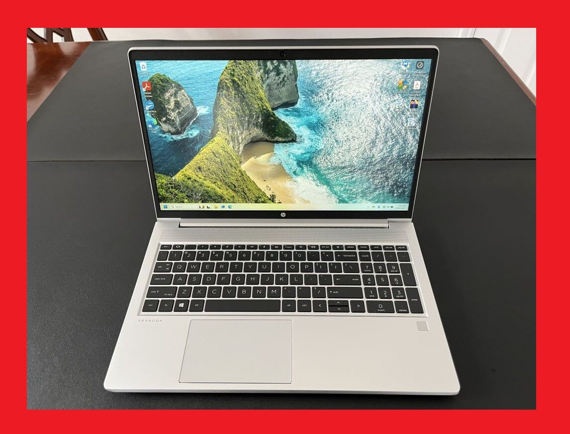 15.6'' HP i5-1135G7 11TH GEN @4.2GHz 256GB SSD 16GB 1080P Screen ProBook 450 G8 Windows 11 Laptop Computer