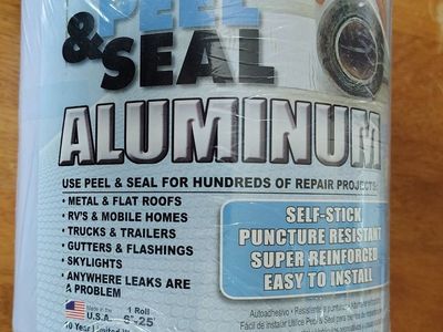 Peel & Seal Instant Waterproof Repair 6" x 25' Alu