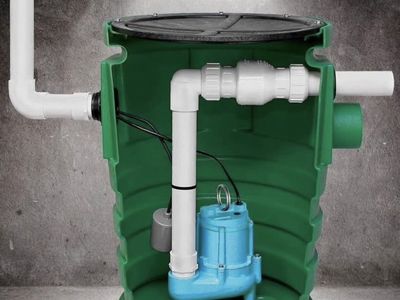 Little giant WCR-9SS 115 Volt, 4/10 HP, 4800 GPH Sewage/Effluent/Wastewater Collection and Removal