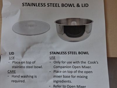 Stainless Steel mixing bowl