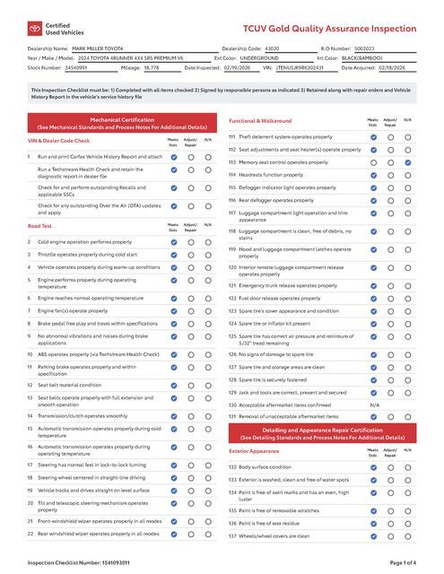 2024 Toyota 4Runner SR5 Premium