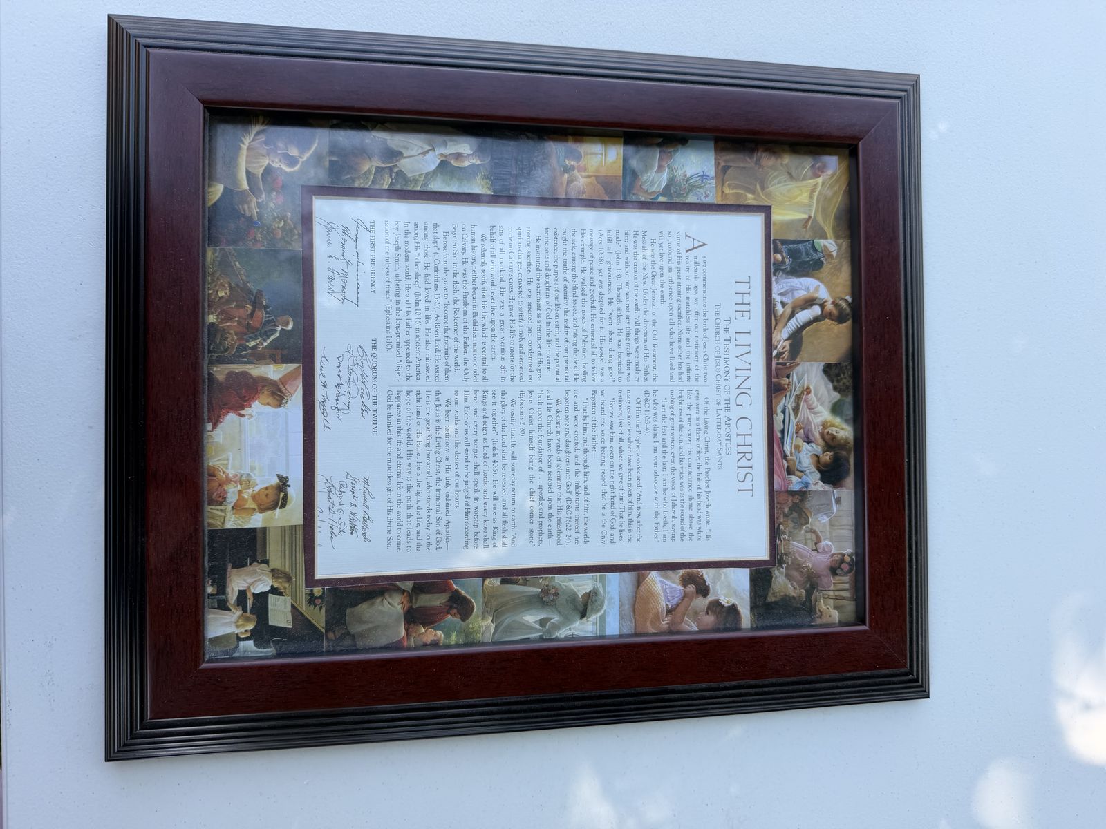 The Living Christ proclamation