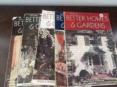 Vintage Better Homes & Gardens Magazines from 1938