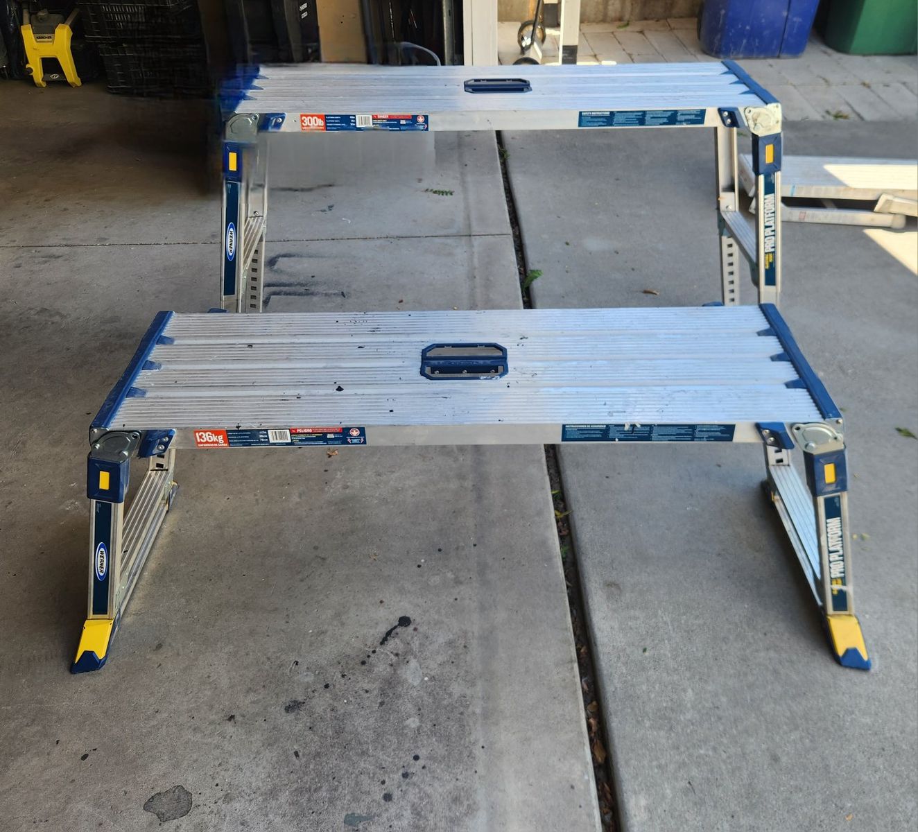 Werner Pro Platform Adjustable Work Platforms 
