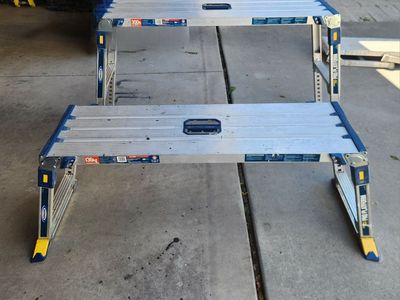 Werner Pro Platform Adjustable Work Platforms