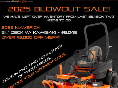 Bad Boy Maverick 54" Zero Turn Lawn Mower