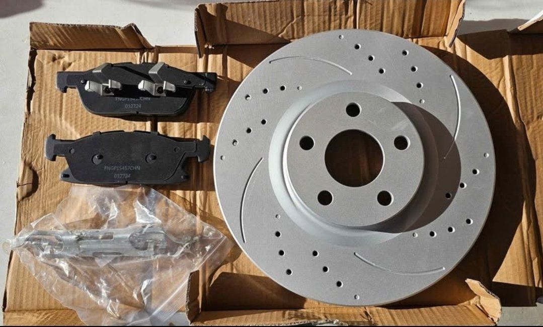 NEW Front Brake Rotors + Pads Toyota Camry Avalon