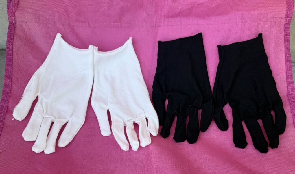 Women Men Cotton Gloves (W:30pcs,B:12pcs)