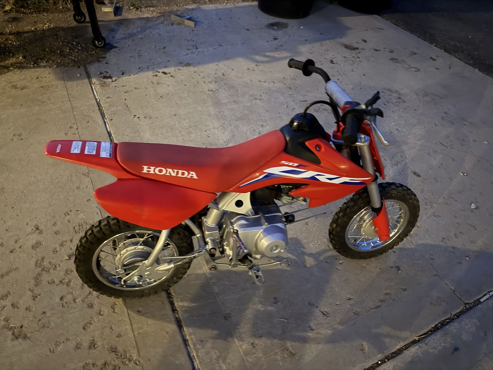 Honda CRF50F Needs Work