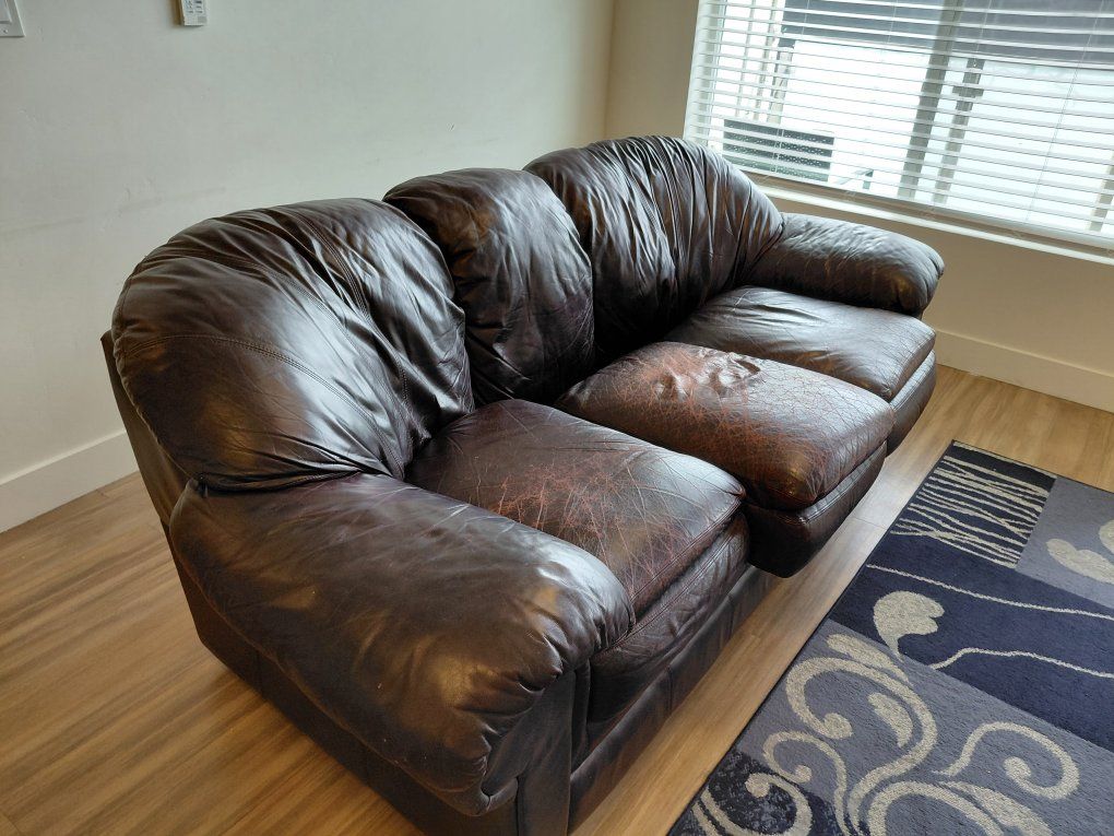 FREE Leather Couch!