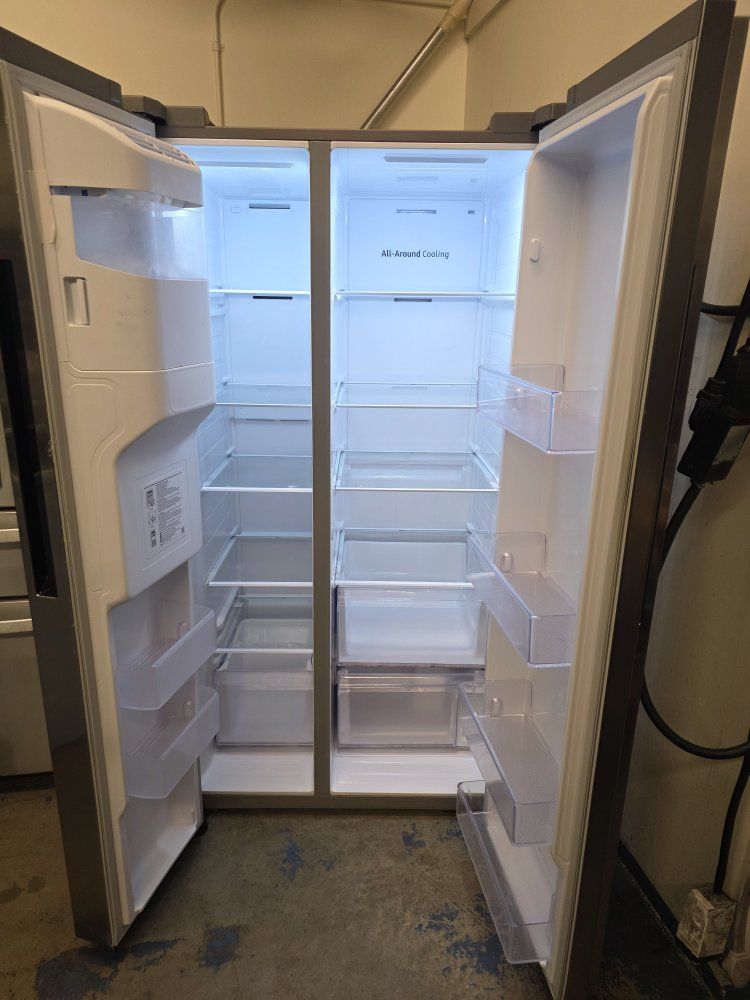 Samsung side by side refrigerator