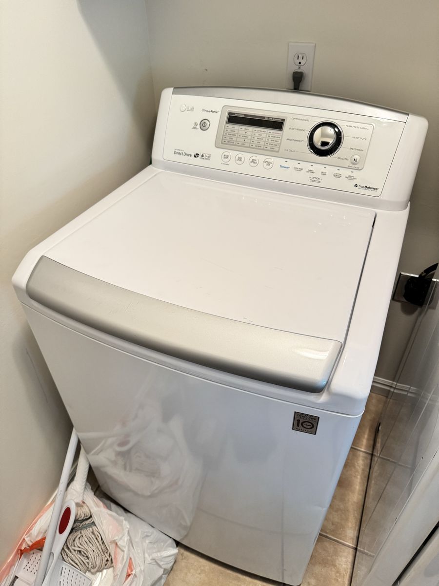 LG top loader  washer