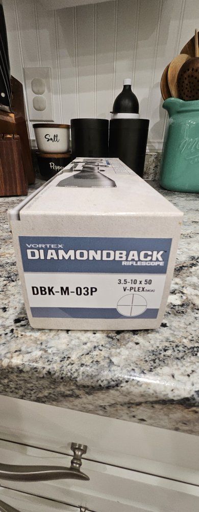 New Vortex Diamondback 3.5x10x50 scope
