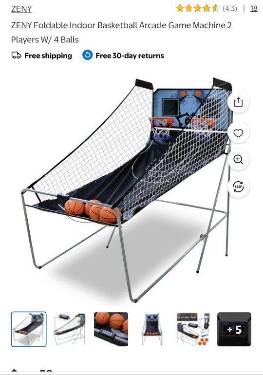 brand new basketball arcade