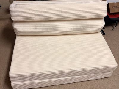 Folding sofa bed