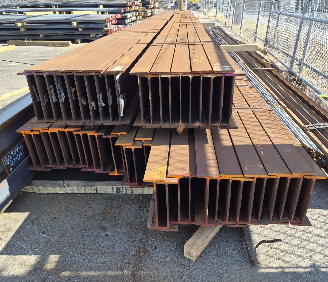 JUST ARRIVED!! Surplus Steel Wide Flange Beam 12" x 19# x 50' lengths - $721.95 each