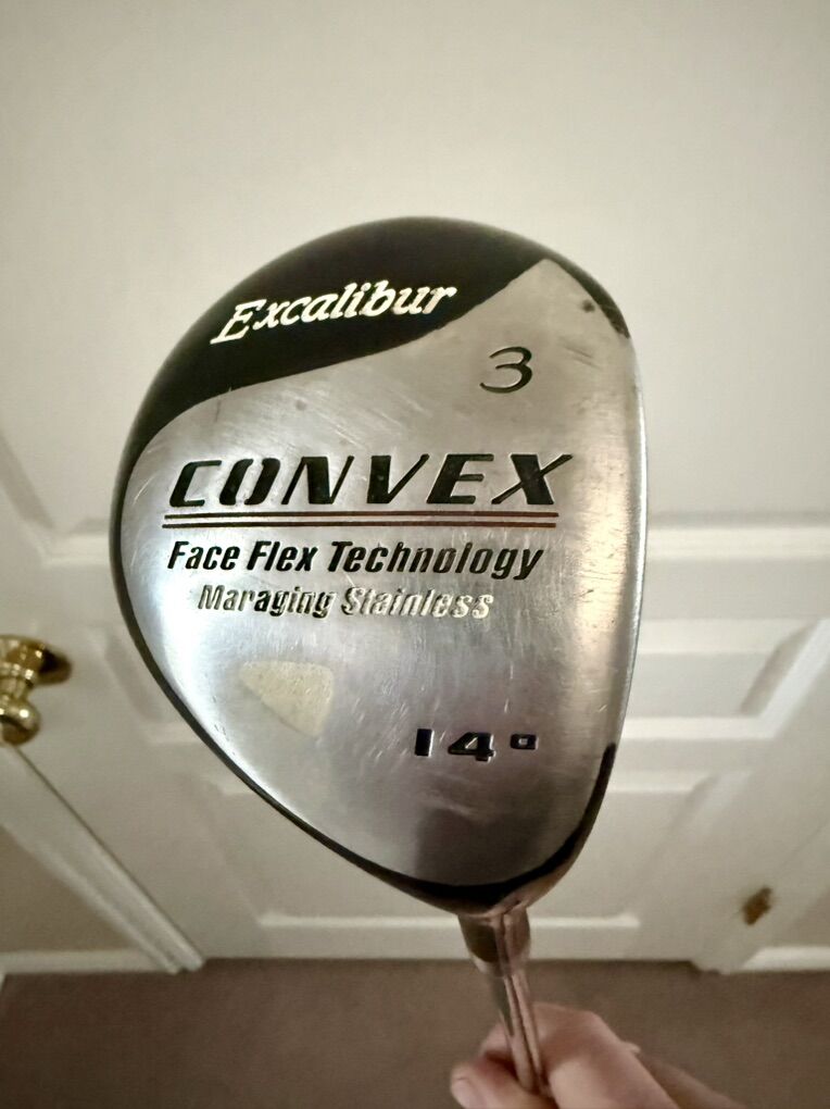 Excalibur Convex 14 Loft 3 Wood Fairway Golf Club