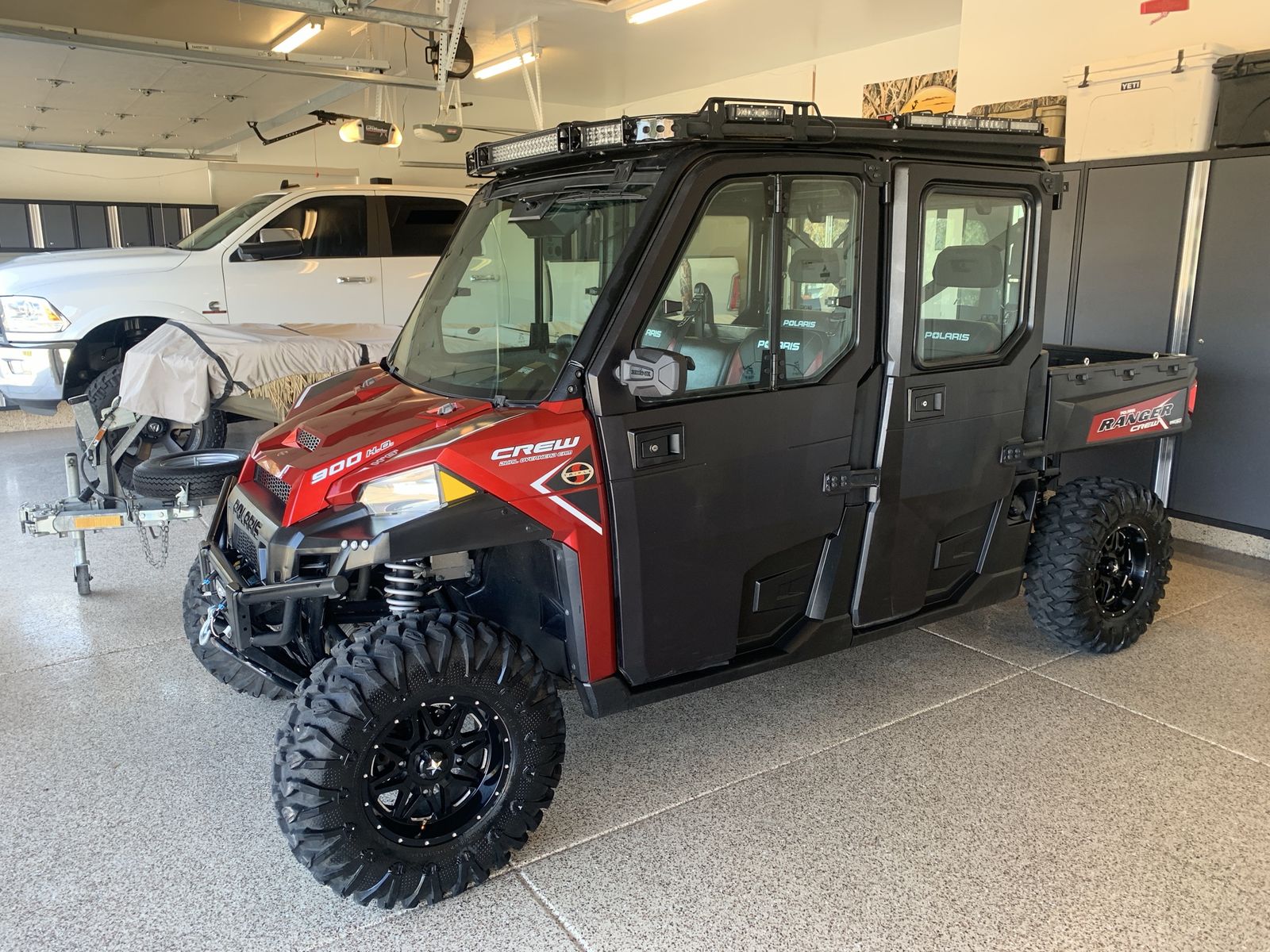 2016 Polaris Ranger 900 Crew EPS UTV - Low Miles, Street Legal, ProBox Sound, Winch, Plow