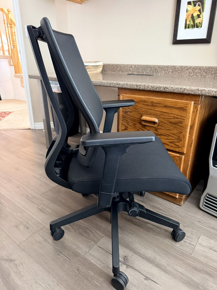 Vari Task Chair- Comfortable Ergonomic Office Chair with Mesh, Armrests and Rolling Casters