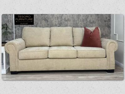 ASHLEY FURNITURE ACCENT SOFA FREE DELIVERY