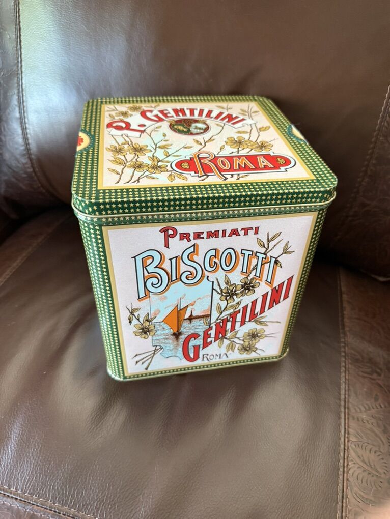 Metal Large Italian Box Gentilini