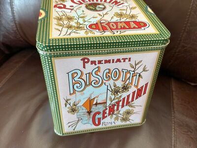 Metal Large Italian Box Gentilini