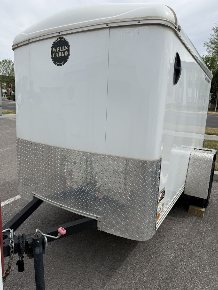 2020 Wells Cargo 5x8 Trailer