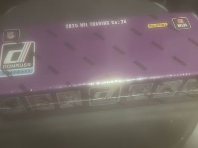 2025 NFL Donruss Football Trading Cards Factory Sealed Hobby Box - New Condition