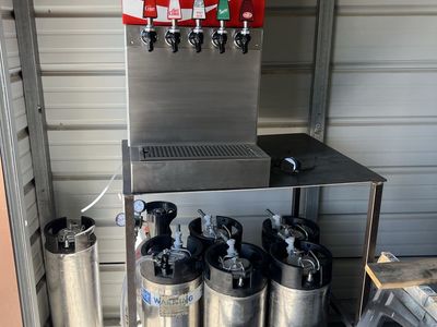 Vintage soda machine