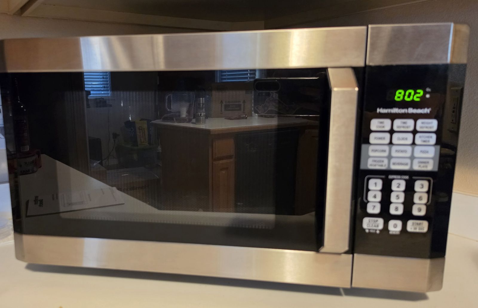 Countertop microwave