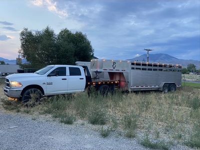 Featherlite stock trailer