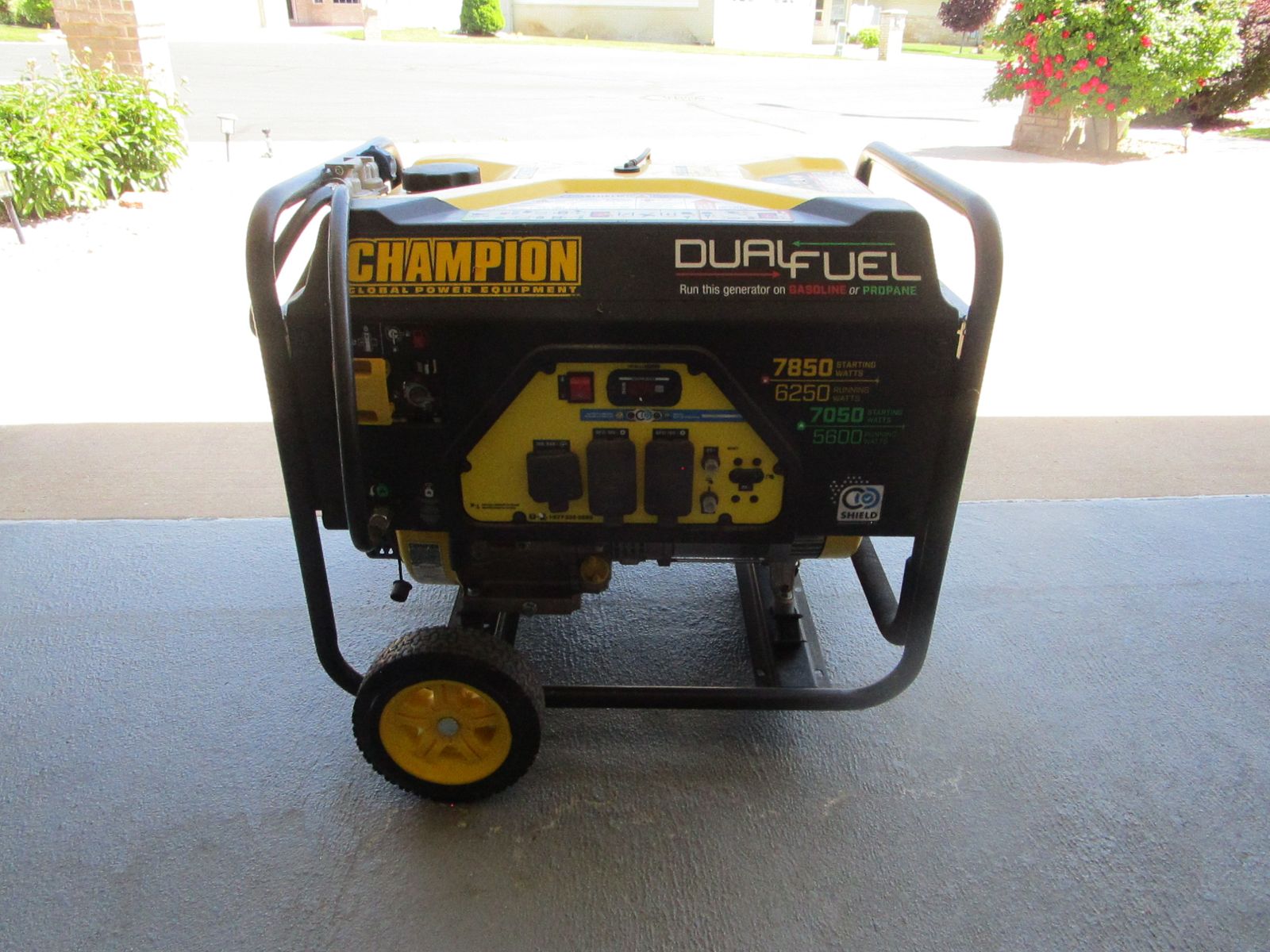 Champion Dual Fuel Generator - $250