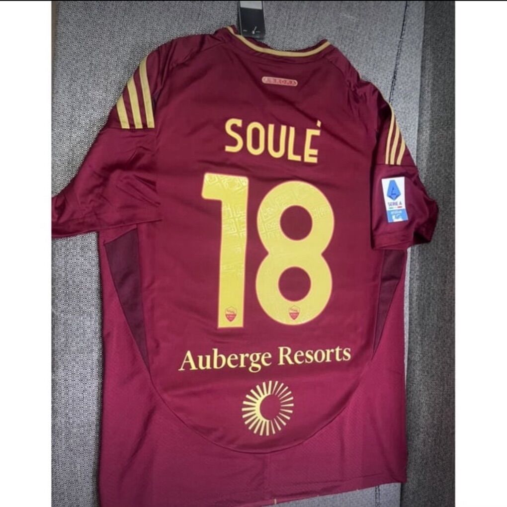 Soule #18 | L | AS Roma 2024-25 Home Jersey