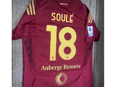 Soule #18 | L | AS Roma 2024-25 Home Jersey