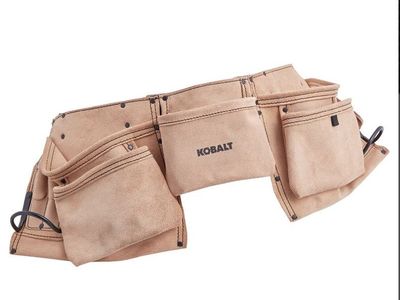 Kobalt Carpenter Leather Tool Apron