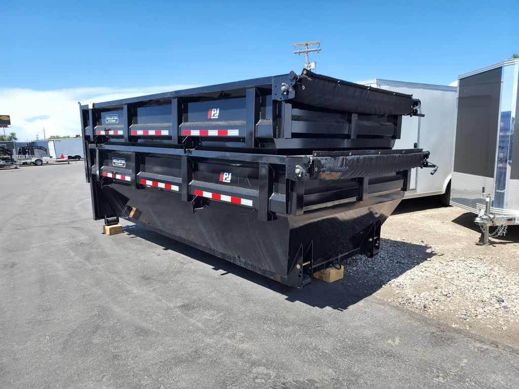 2026 PJ Trailers 14' KD Rollster with Barn Doors R