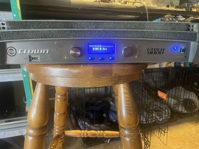 Crown Itech 9000HD power amplifier