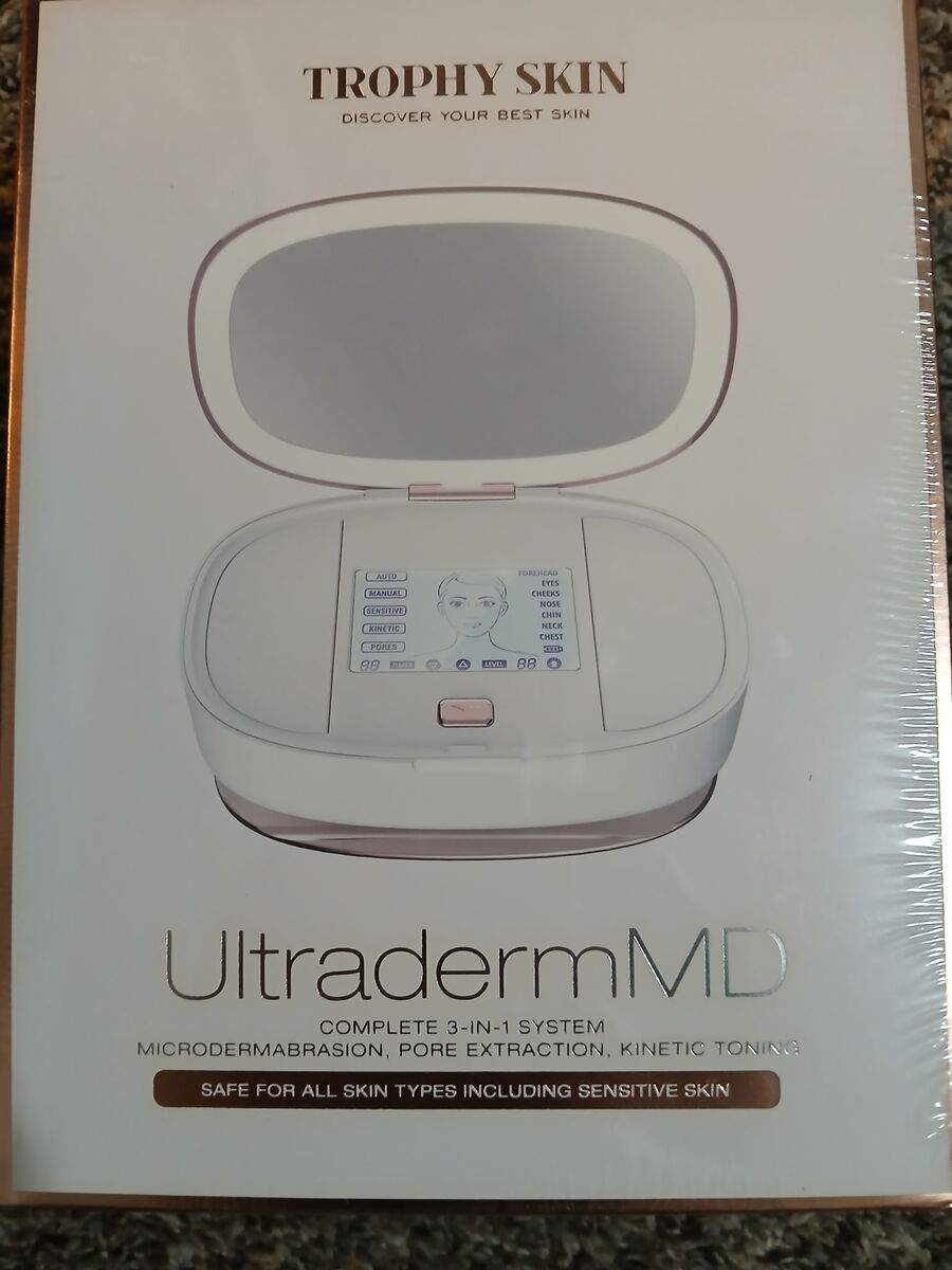 Beauty product, Trophy Skin, microdermabrasion, pore extraction, kinetic toning