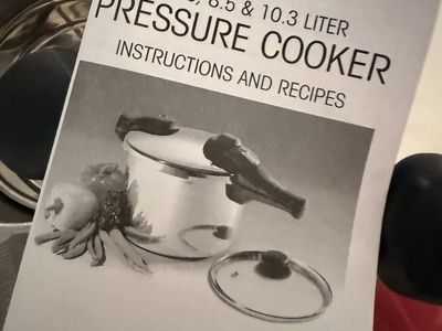 Pressure cooker chef's design 10 inch