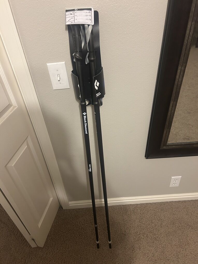 Black Diamond Helio Carbon Ski Poles, 135