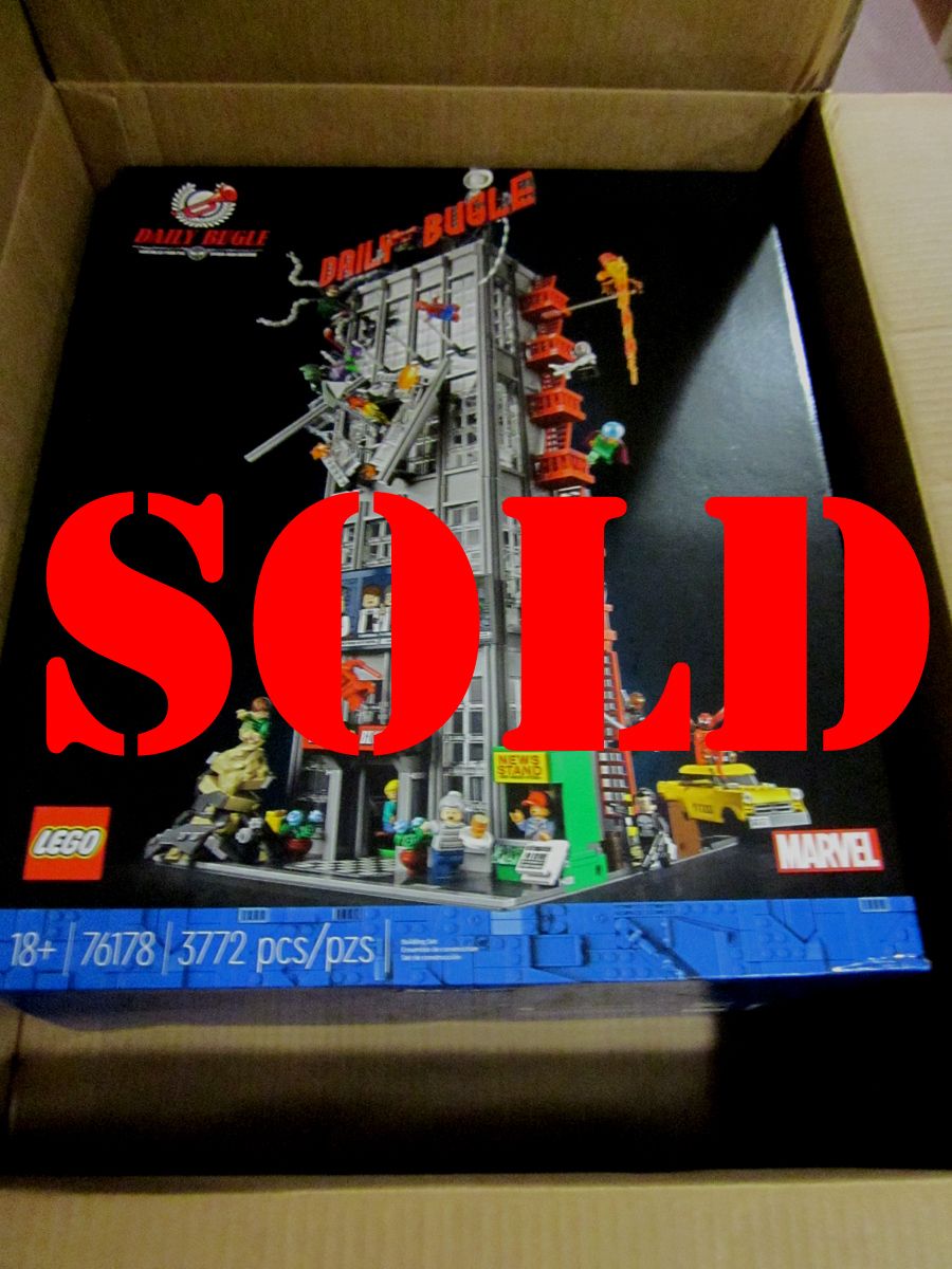 SOLD - Lego 76178 Marvel Spider-Man Daily Bugle New Sealed