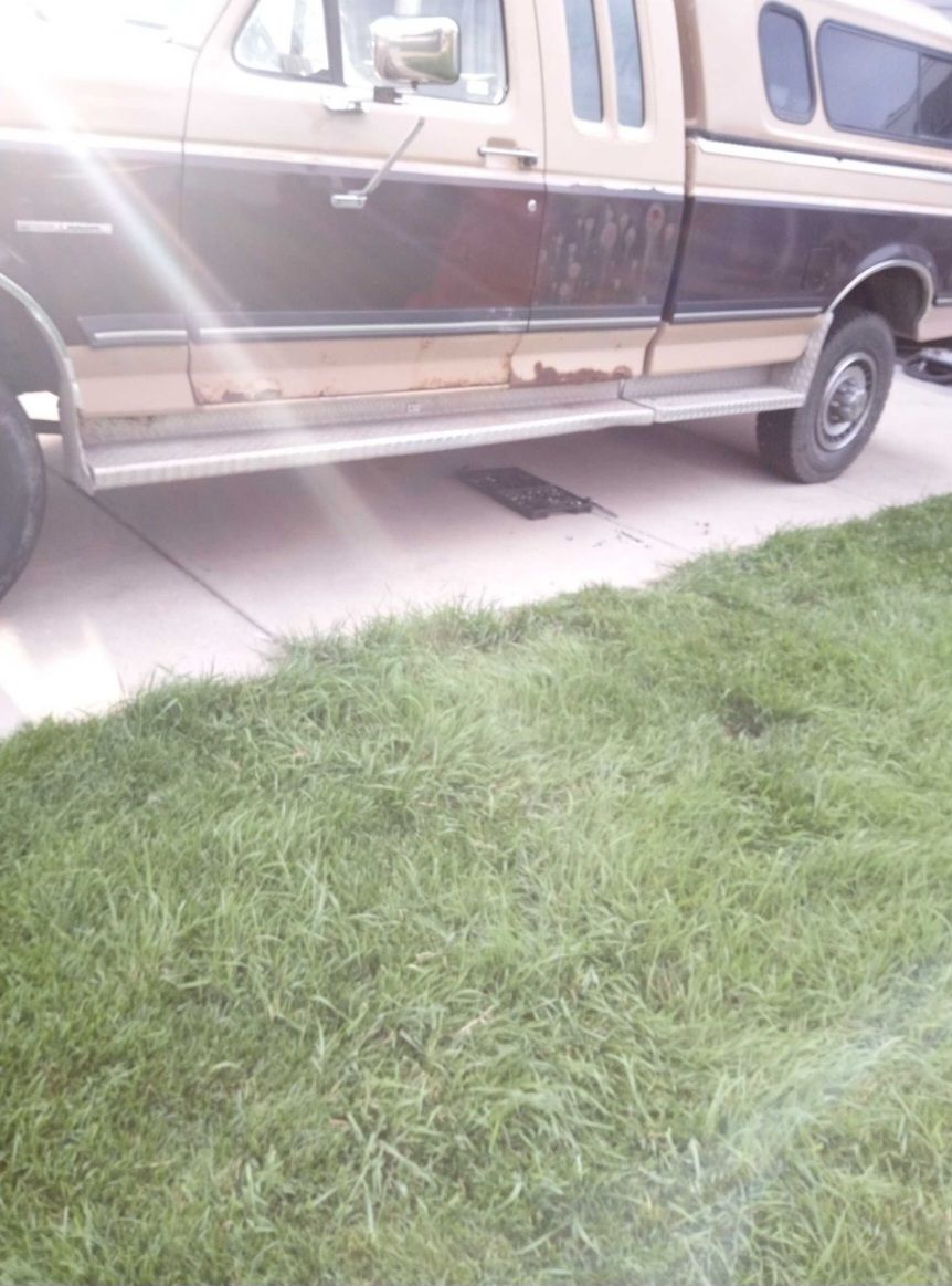 Running boards for old Ford truck