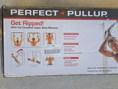 New! Perfect Pull Up Bar Kit Over The Door