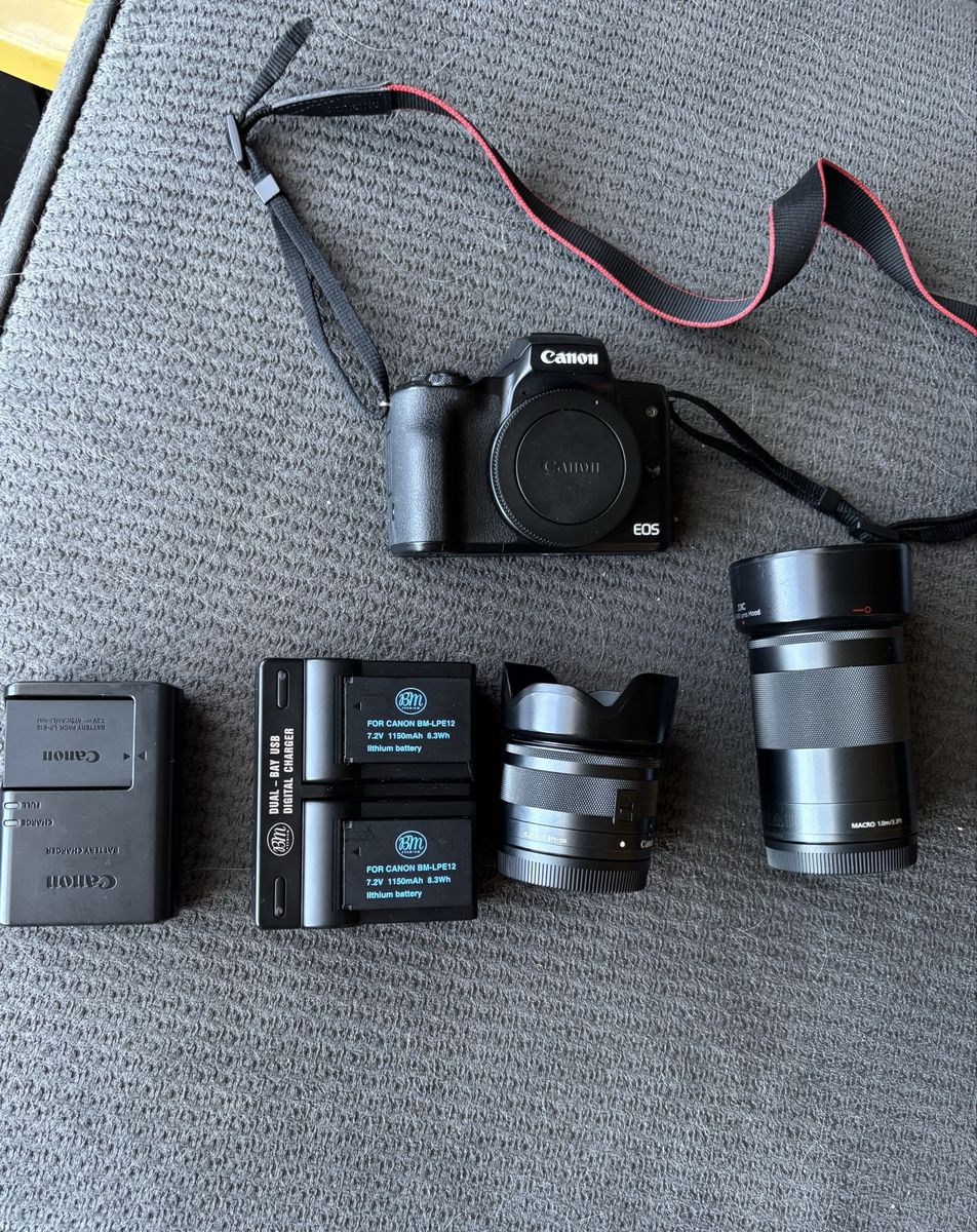 Canon EOS M50 camera