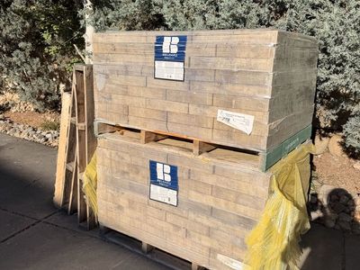 2 Full Pallets of Concrete Pavers – 240 Sq. Ft.