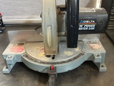 Power Tools: Delta 10" Miter Saw, Makita 3/8" Drill, Cordless Dremel Tool, Craftsman 3" belt sander & Ram Tool Fury 3/8" Drill