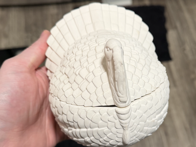 Fun Turkey Clay Art Project To Paint!