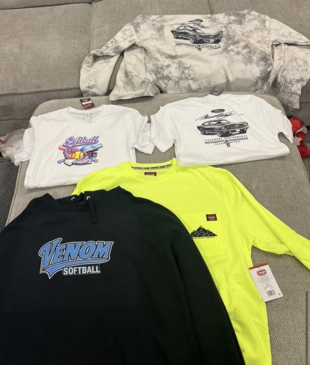 Custom shirts DTF 